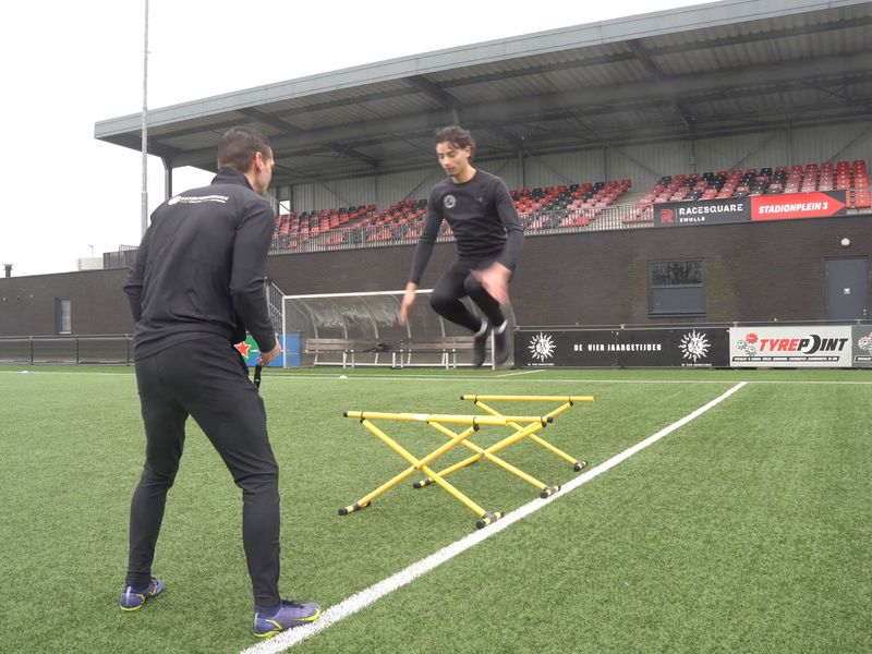 Sprong 2 benig met reactie