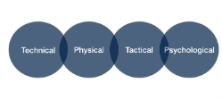 The 4 different aspects according to Tactical periodisation